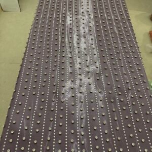 Lace perlée crystal B